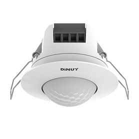 Detector de movimiento 360º con rele invertido DINUY DM TEC IV8