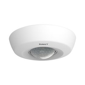 Detector de movimiento 360º con rele invertido DINUY DM TEC IV1
