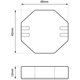 Minutero escalera planta DINUY MI PLA LE0 2 hilos para LED