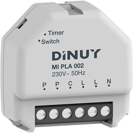 Minutero para caja de registro a 3 hilos DINUY MI PLA 002