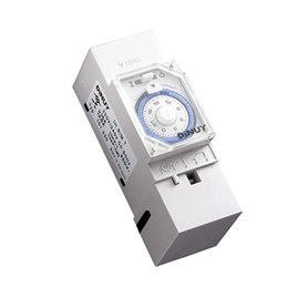 Interruptor horario analogico 2 modulos diarios DINUY IH BIM Q12