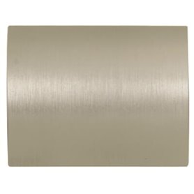 Tapa ciega Niessen 8400 AL serie Olas Acero Pulido