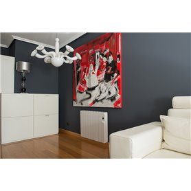 Radiador termico AVANT DGP-E LC 1200 DUCASA 0.636.347 Blanco
