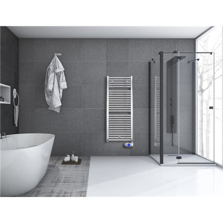 Toallero emisor serie CURVA TCP 140 DUCASA 0.636.034 Cromado