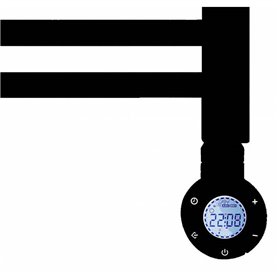 Toallero electrico programable TCE-P EV CONFORT 161101401 Negro 400W