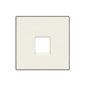 Tapa toma telefono Niessen 8517 BL serie Sky Blanco