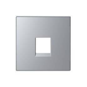 Tapa toma telefono Niessen 8517 PL serie Sky Plata