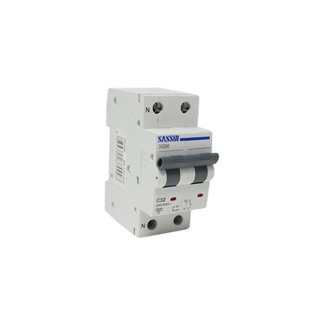 Interruptor Automatico SASSIN B61NC20N 1 P+ N  20A 6KA
