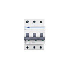 Interruptor Automatico SASSIN B63C32N 3 POLOS 32A 6KA