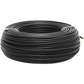 Cable frio de doble aislamiento 1.5mm ECOTERMI Negro 25 mts