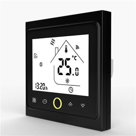 Termostato TP 519 Negro programable DUCASA 0.525.321