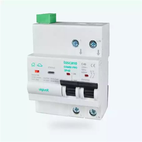 Protector sobretension pmt.subtension TOSCANO COMBI-PRO 2P25 10002879