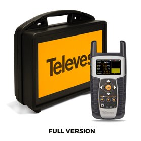 KIT FULL Medidor de campo H30EVOLUTION DVB-S/S2 + DVB-T/T2 + DVB-C TELEVES 593505