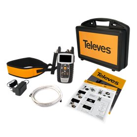 Medidor de campo H30EVOLUTION DVB-S/S2/T/T2 + maletin TELEVES 593512