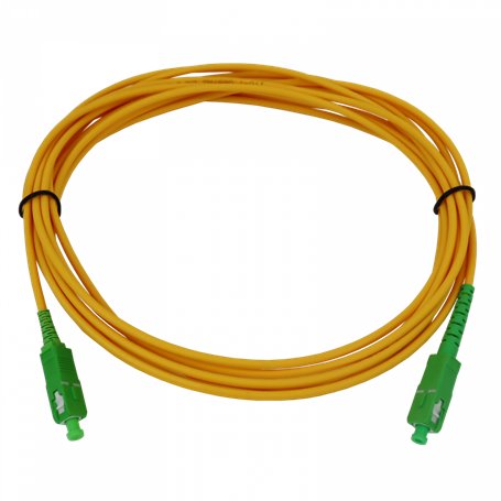 Latiguillo 5m monomodo de fibra óptica SC/APC interior TELEVES 232610