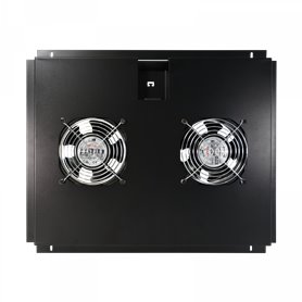 Bandeja 2 ventiladores Rack fibra óptica 19" 390m3h TELEVES 533175