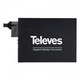 Conversor de medios RJ45-SFP SM TX1310nm RX1550nm TELEVES 769216