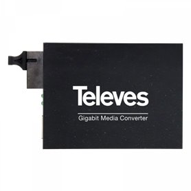 Conversor de medios RJ45-SFP SM TX1550nm RX1310nm TELEVES 769217
