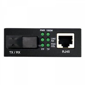 Conversor de medios RJ45-SFP SM TX1550nm RX1310nm TELEVES 769217