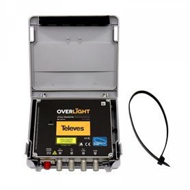Transmisor óptico Overlight CWDM DAB/UHF/SAT 1550nm TELEVES 237514
