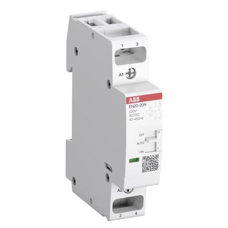Contactor 2P 20A 2NA 230V EN20-20N-06  1 módulo ABB 1SBE122111R0620