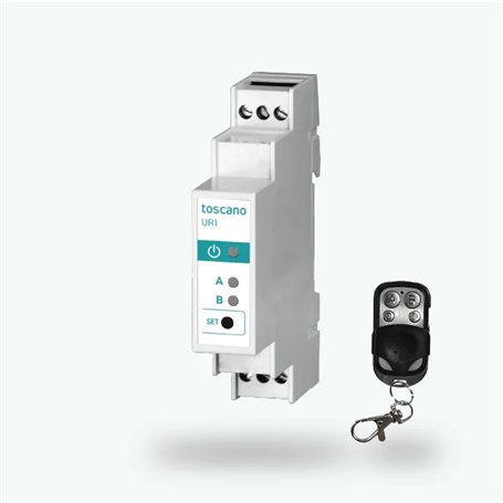 Modulo Receptor + mando emisor pulsos rele UR1-P TOSCANO 10002586