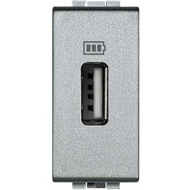 Base USB A  Bticino N4285C1  LivingLight 1 modulo Tech