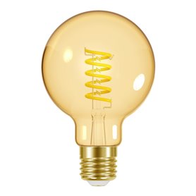 Bombilla Vintage Globo Led E-27 5w 80mm ROBLAN VINFLEXG80 2.200 k 