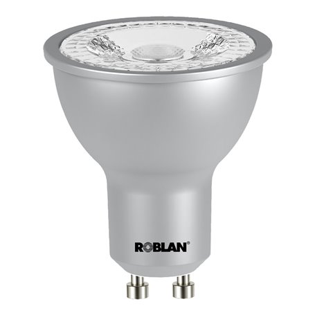 Bombilla Led GU10 5w 60º 50mm  ROBLAN ECOSKYB60 6.500k 
