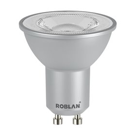 Bombilla Led GU10 6w 60º 50mm  ROBLAN ECOSKYV60 2.200k