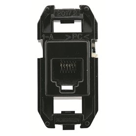 Soporte con toma de telefono RJ45 8 contactos NIESSEN 2017.3 serie SKY