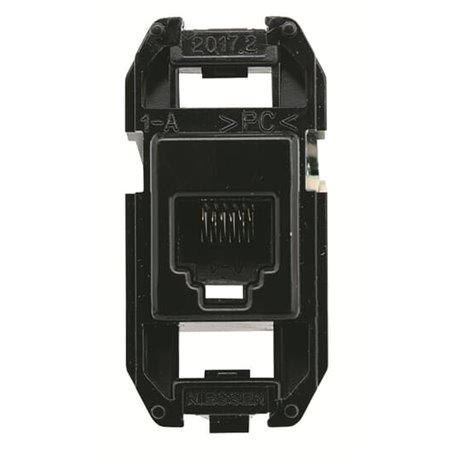 Soporte con toma de telefono RJ45 8 contactos NIESSEN 2017.3 serie SKY