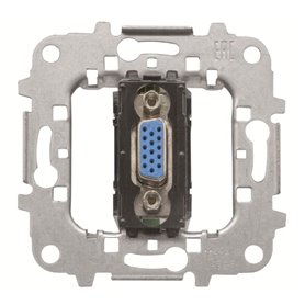 Toma conexion 1 conectores VGA NIESSEN 8155.5 serie SKY