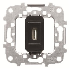 Toma conexion 1 USB hembra-hembra latiguillo NIESSEN 8155.91 serie SKY