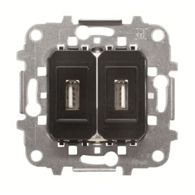 Toma conexion doble USB NIESSEN 8155.88 serie SKY