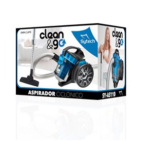 Aspirador sin bolsa Sytech 700w ciclonica SY-AS100AZ Azul