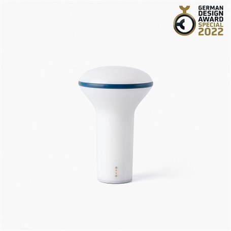 Lampara portatil Faro Barcelona Buddy 20209 Blanco/Azul