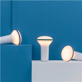Lampara portatil Faro Barcelona Buddy 20209 Blanco/Azul