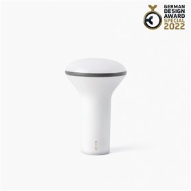 Lampara portatil Faro Barcelona Buddy 20208 Blanco/Gris