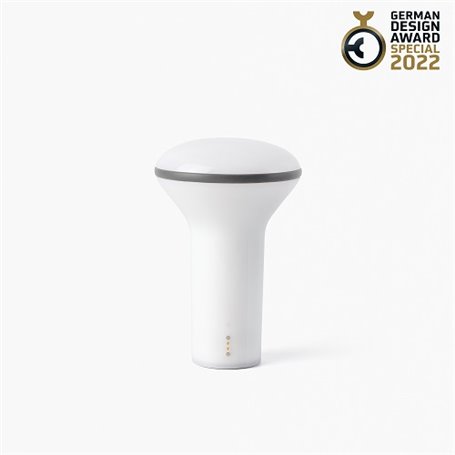 Lampara portatil Faro Barcelona Buddy 20208 Blanco/Gris