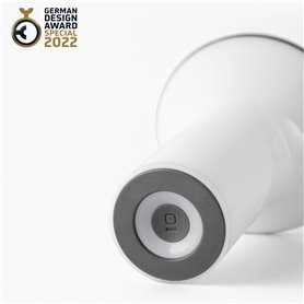 Lampara portatil Faro Barcelona Buddy 20208 Blanco/Gris