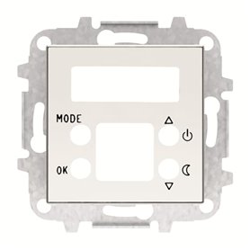 Tapa blanca termostato digital NIESSEN 8540.5 BL serie SKY