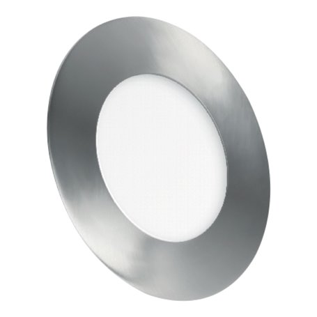 Downlight Led 5w ROBLAN LEDPANEL5NIB 6.500 k Niquel Satinado