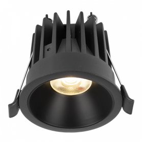 Empotrable LED de techo QATAR 12 HOFFLIGHTS 1.1061.0212 negro 3000K