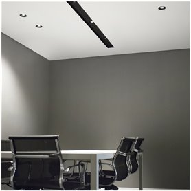 Empotrable LED de techo QATAR 12 HOFFLIGHTS 1.1061.0212 negro 3000K