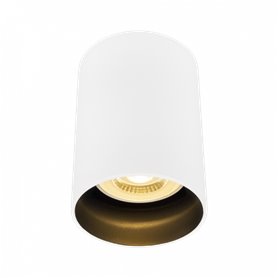 Downlight de superficie BOGOTA round HOFFLIGHTS 1.2020.1190 blanco/negro