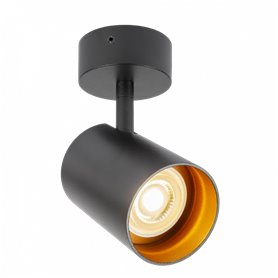 Foco de superficie BOGOTA spotlight HOFFLIGHTS 1.2021.1290 negro/oro