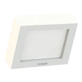 Downlight Led MOON SQUARE 11w ROBLAN MOONS2589BC 3.000 k Blanco