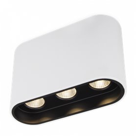 Downlight LED superficie PARIS HOFFLIGHTS 1.2010.1111 blanco 2.7K