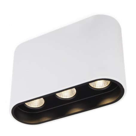 Downlight LED superficie PARIS HOFFLIGHTS 1.2010.1111 blanco 2.7K